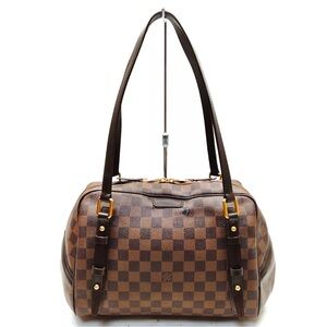 Louis Vuitton LV Hand Bag Cava Rivington Brown Damier